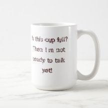 Para no tan la persona de la mañana taza
