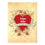 Para Robyn y Owen: Boda del rock-and-roll (rosas) Anuncio