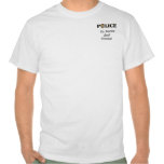 Para servir y proteger siempre camiseta