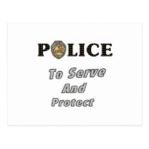 Para servir y proteger tarjetas postales