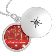 Para siempre amor collar personalizado