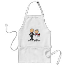 Para siempre junto camisetas y regalos delantal