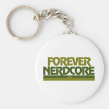 Para siempre Nerdcore Llavero Personalizado