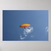 Paracaídas en el cielo 1 poster