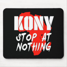 Parada de Kony en nada Tapete De Ratones