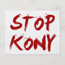 Parada José sangriento rojo Kony de Kony 2012 Flyer Personalizado