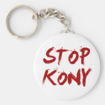 Parada José sangriento rojo Kony de Kony 2012 Llaveros