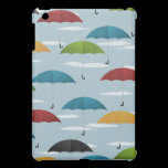 Paraguas en la lluvia fundas ipad mini