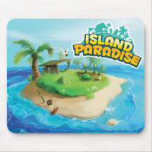 Paraíso Mousepad de la isla