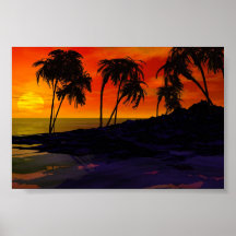 Paraíso tropical poster