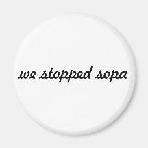 paramos sopa imán de nevera