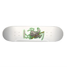 parca en caballo con la guadaña patinetas personalizadas