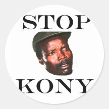 PARE a los pegatinas de KONY 2012