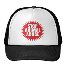 Pare el abuso animal gorras de camionero