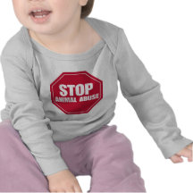 Pare el abuso camiseta