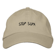 Pare el casquillo de Sopa Gorros Bordados