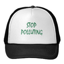 Pare el contaminar gorros bordados