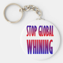Pare el gimoteo global llavero