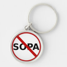 Pare el llavero de SOPA