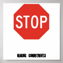 pare el llegar de compromisos posters