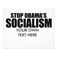 PARE EL SOCIALISMO DE OBAMA ANUNCIOS PERSONALIZADOS