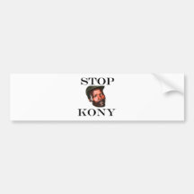 PARE KONY 2012 ETIQUETA DE PARACHOQUE