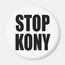 Pare Kony Imán De Frigorífico