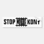 ¡PARE KONY! Pegatina para el parachoques Etiqueta De Parachoque