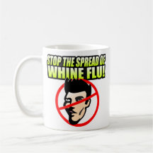 Pare la taza de la gripe del gimoteo