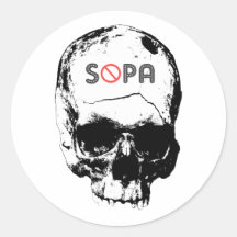 Pare SOPA Etiqueta