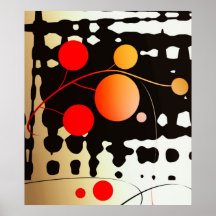 pared abstracta impresiones