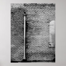 Pared blanco y negro posters
