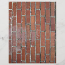Pared de ladrillo brillante con la variación tarjeta publicitaria