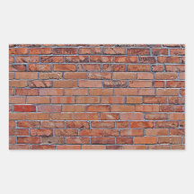 Pared de ladrillo etiqueta