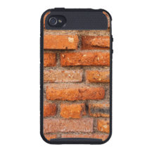 Pared de ladrillo roja iPhone 4 protector