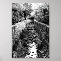 Pared de piedra poster