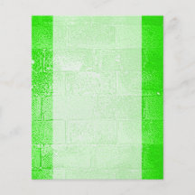Pared verde. Digitaces Art. Tarjetas Publicitarias