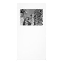Paredes de piedra y cielo viejos tarjetas fotográficas 