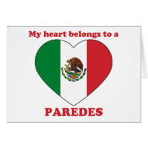 Paredes Tarjetas