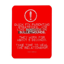 Parenting de la solución rápida = Bandaid en Bulle Imán