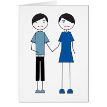 Pares de Emo Tarjeta