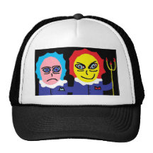 Pares de la bifurcación (2) gorras de camionero
