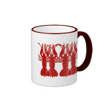 Pares de los cangrejos taza