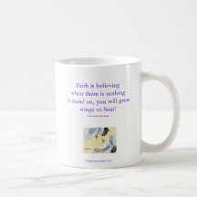 Pares de taza de la fe de las grúas