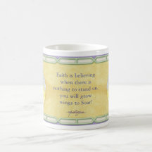 Pares de taza de la fe del círculo de las grúas