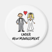 Pares del boda - bajo nueva gestión iman para frigorífico