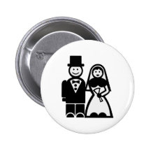 Pares del boda pins