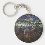 Pares del montar a caballo, Wassily Kandinsky 1907 Llavero Personalizado