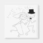 Pares del Recessional del boda Imanes