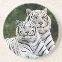 pares del tigre posavasos personalizados